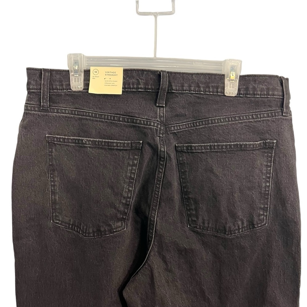 3/$30 ☀️ Universal Threads Vintage Straight Jeans Black - Picture 4 of 6